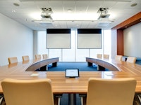 Dual Projector Conference Room